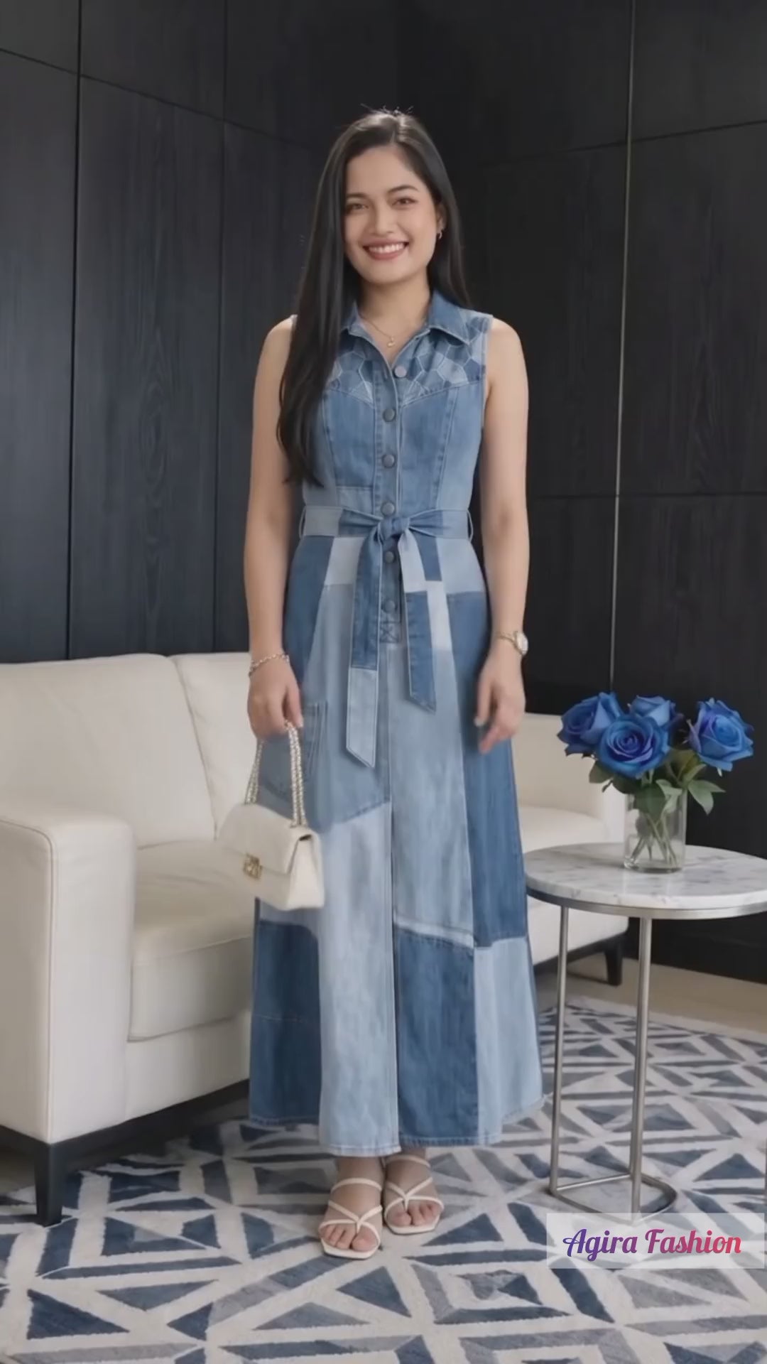 Deizy-Patch  Denim Look Western Collection